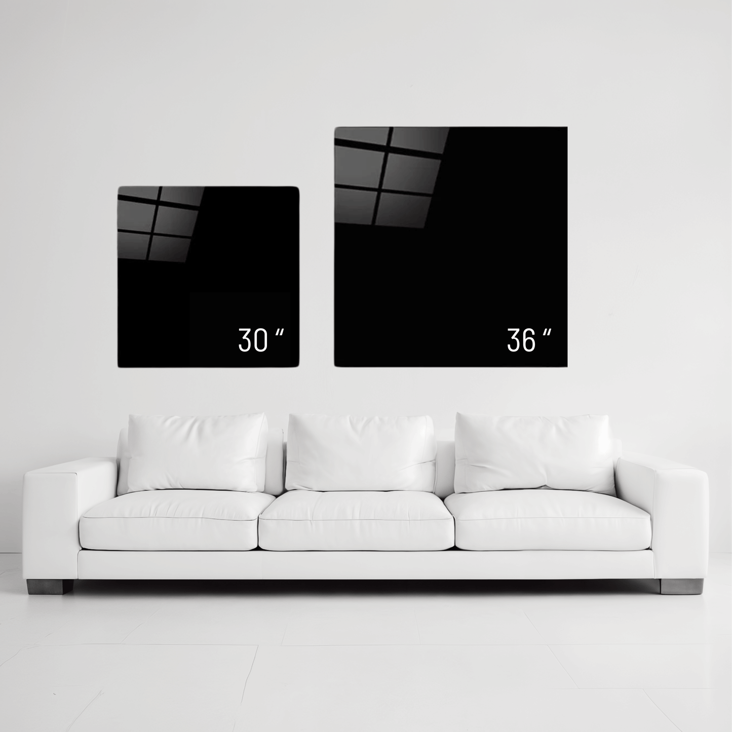 Large Square Metal Art Print Sizes