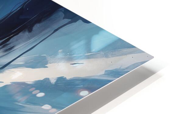 Celestial Waves Abstract Metal Wall Art