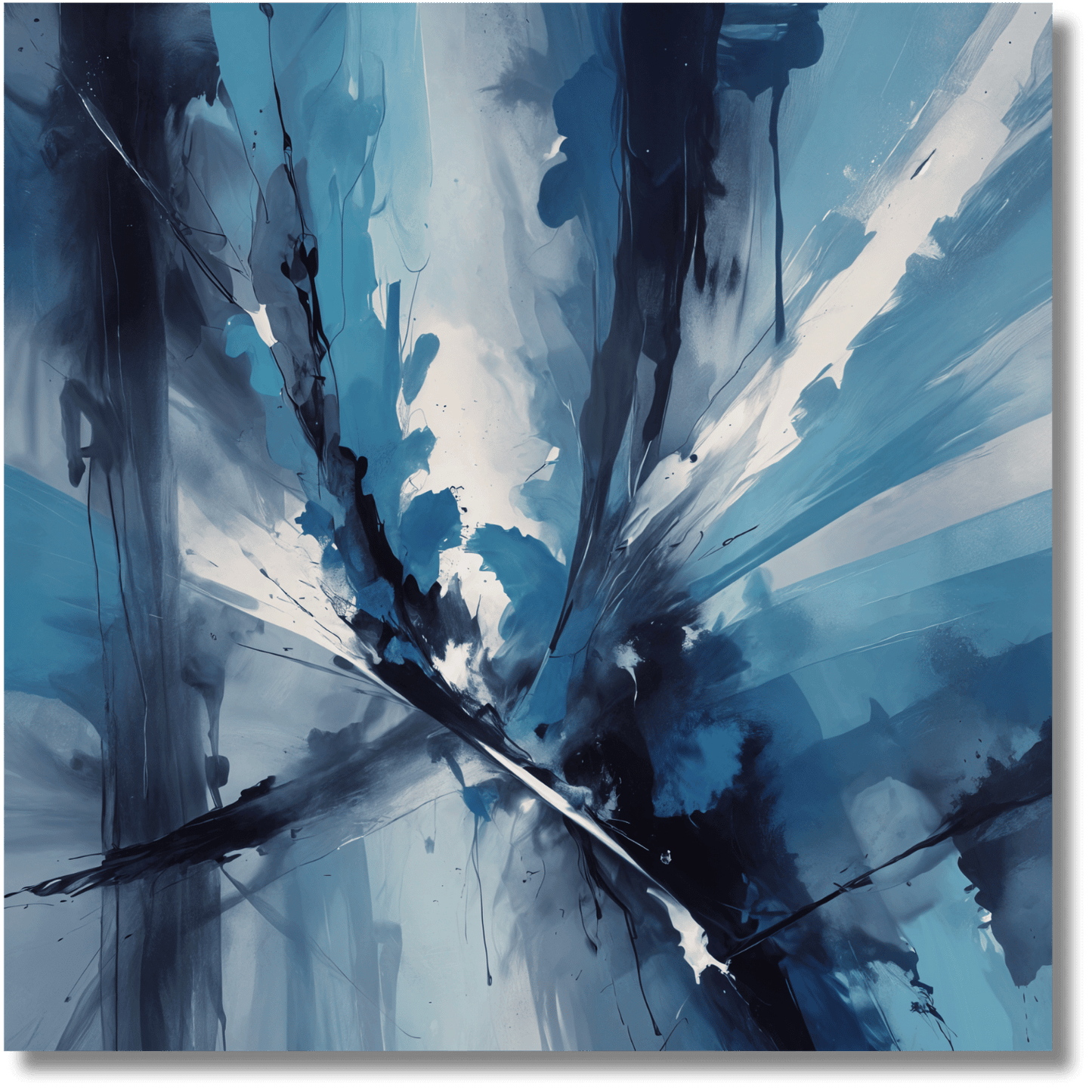 Celestial Waves - Abstract Wall Art