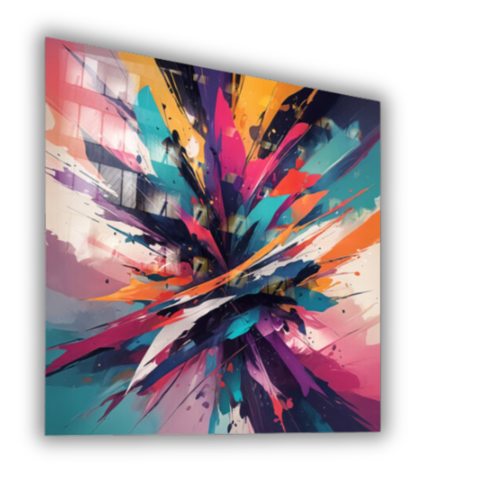 Color Symphony Abstract Wall Art