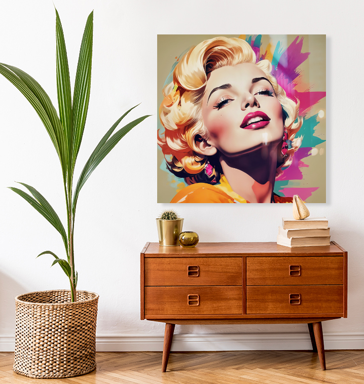 Marilyn Monroe Pop Art Living Room
