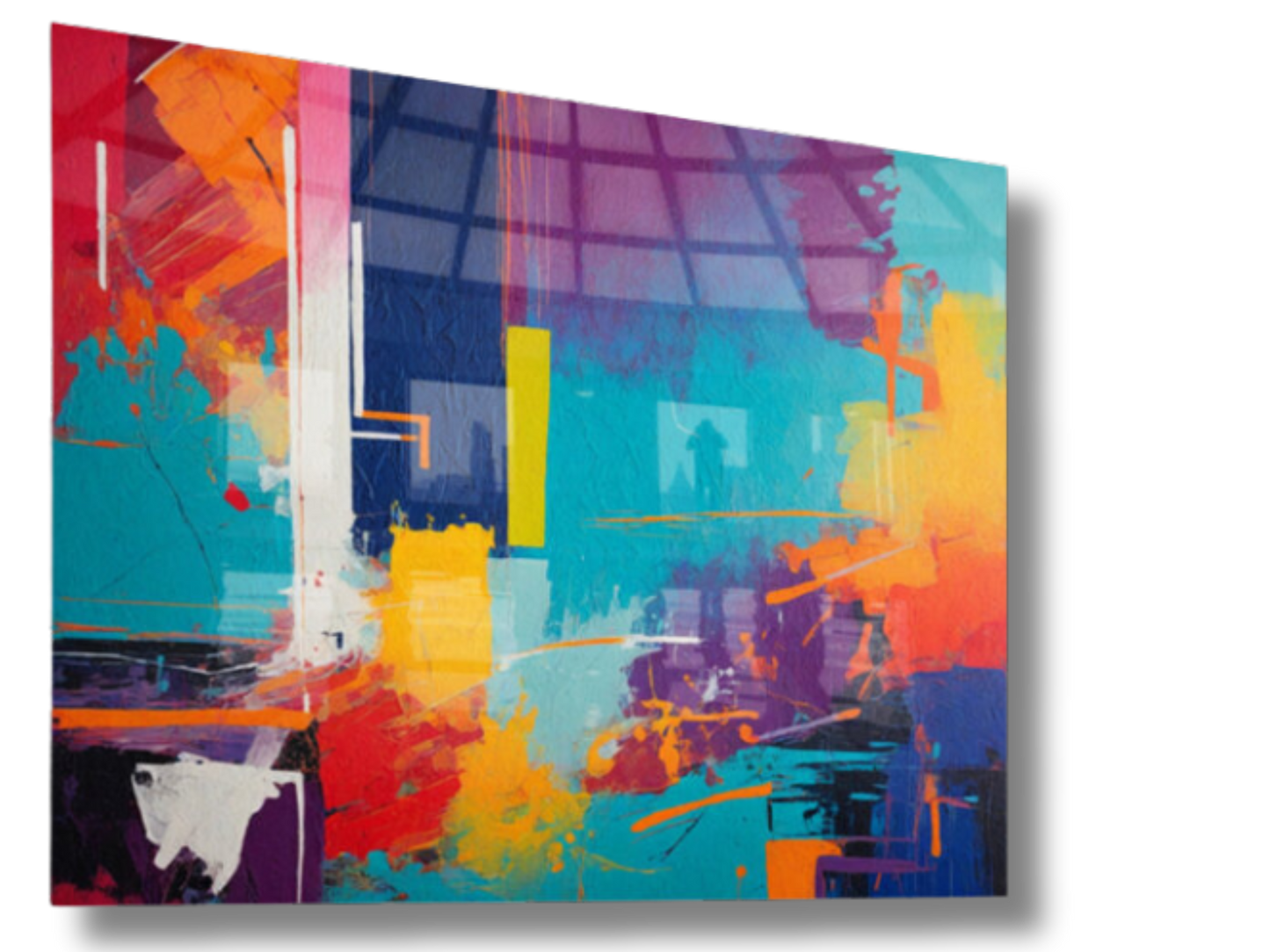 Vibrant Symphony Abstract Wall Artwork