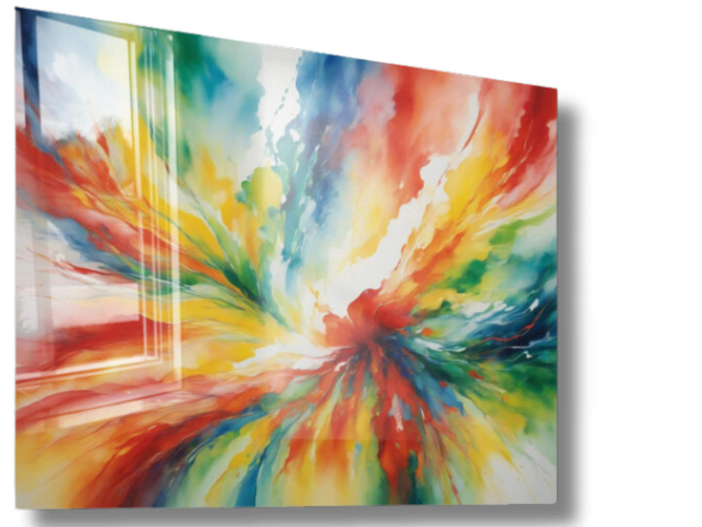 Whirlwind of Colors Wall Artwork