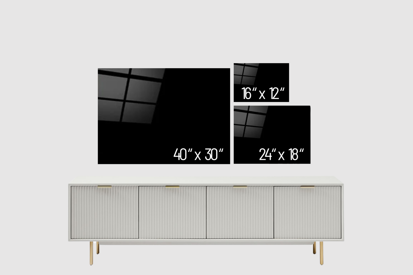 40x30 wall art sizes