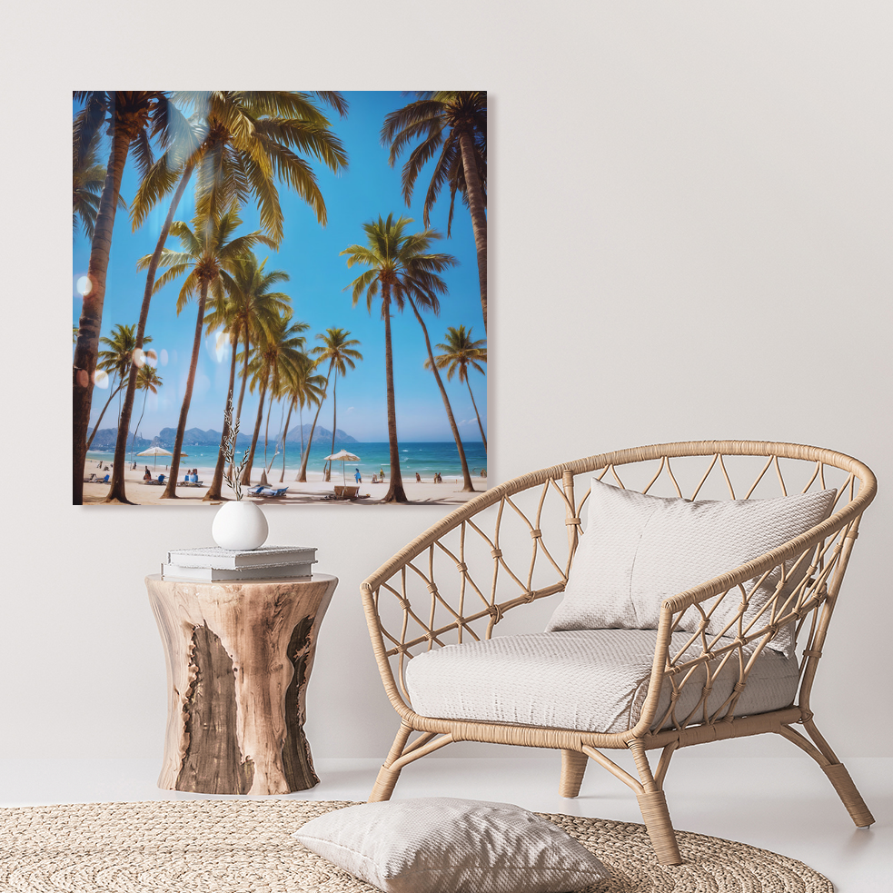 Copacabana Brazil Beach Hanging Art Print