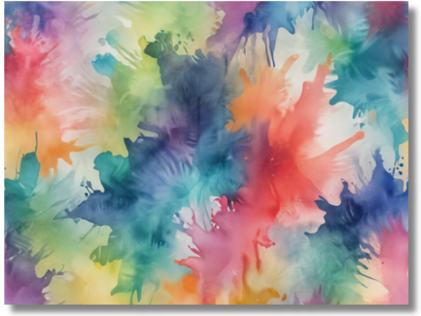 Dynamic Serenity Abstract Wall Art 