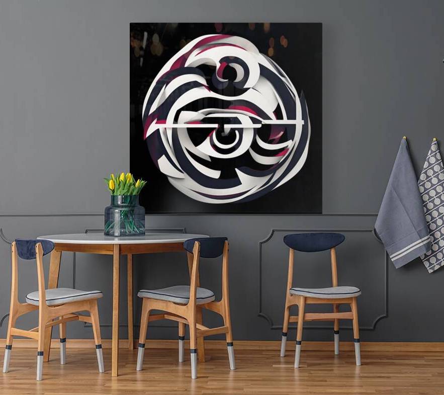 Elevate Abstract Hanging Art Print