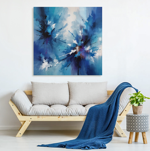 Reflections Abstract Hanging Wall Art