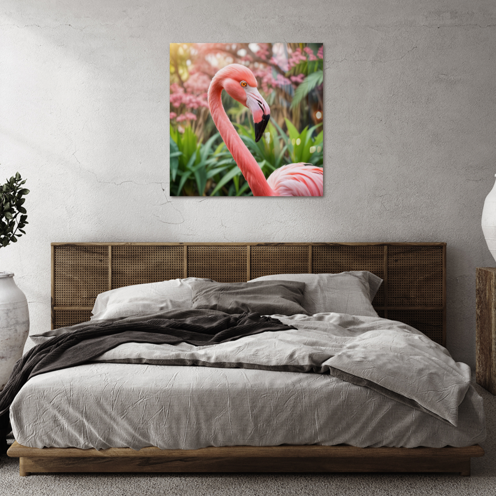 Flamingo Fantasia Bed Room Artwork