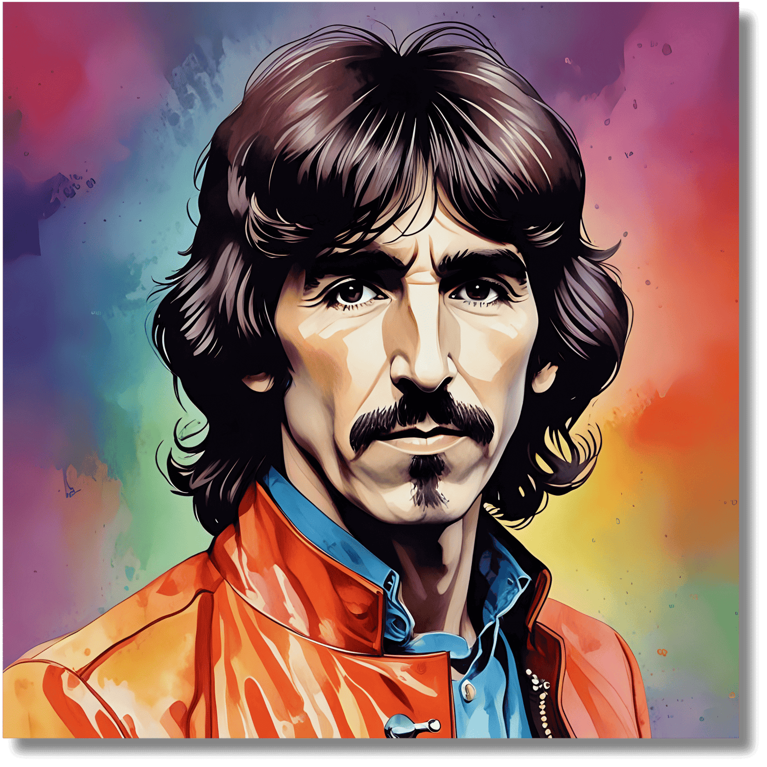 Beatles Pop Art - George Harrison