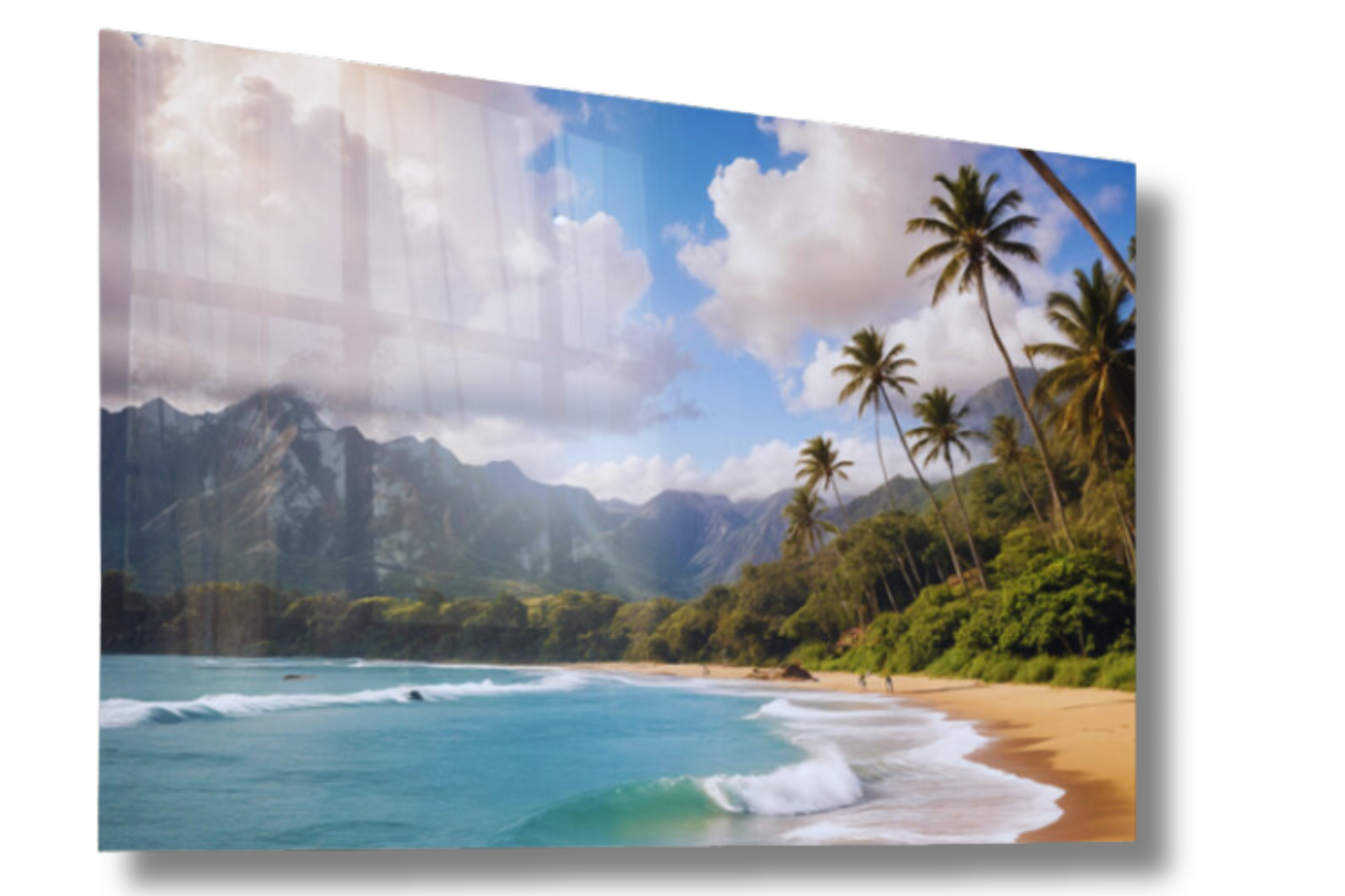 HANALEI BAY BEACH HAWAII I Wall Art