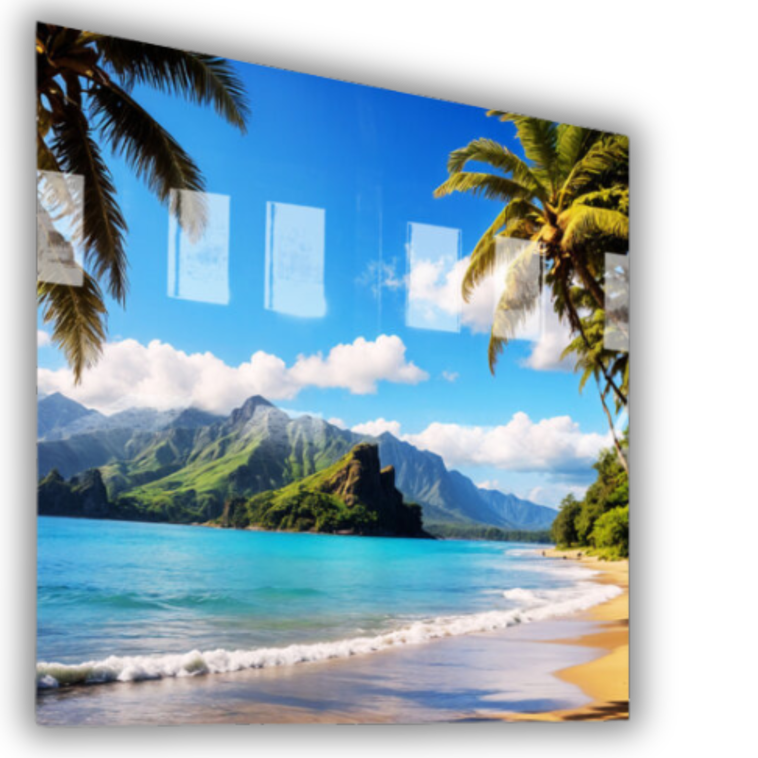 Hawaii Beach II Hanalei Hawaii Wall Art