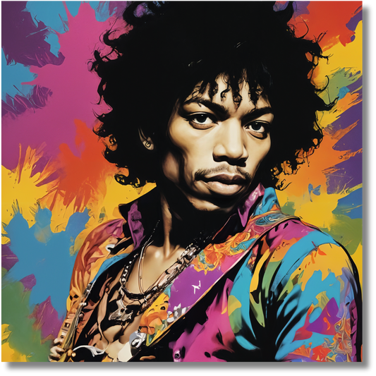 Jimi Hendrex Pop Art