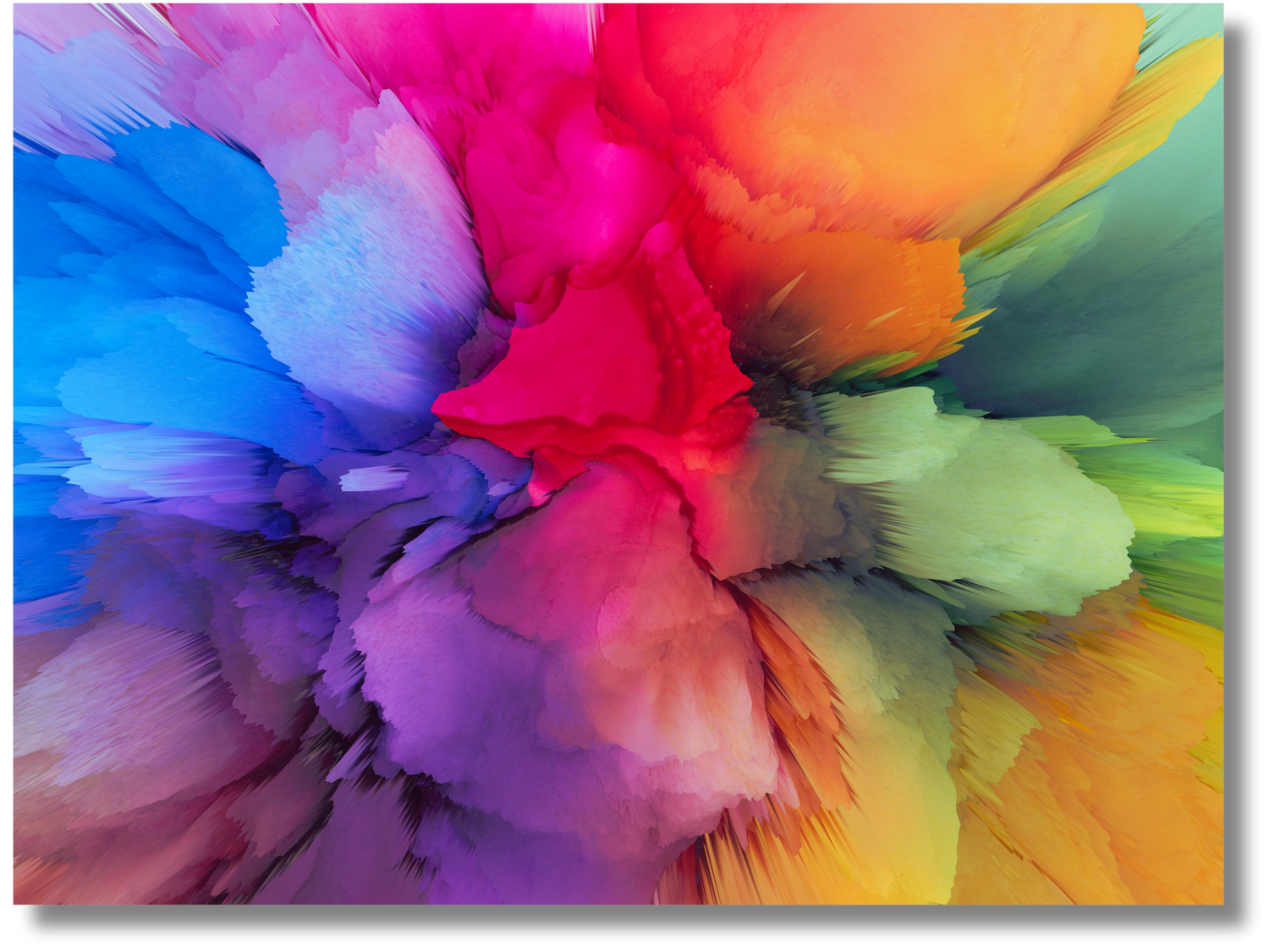 Light Awakening Abstract Wall Art