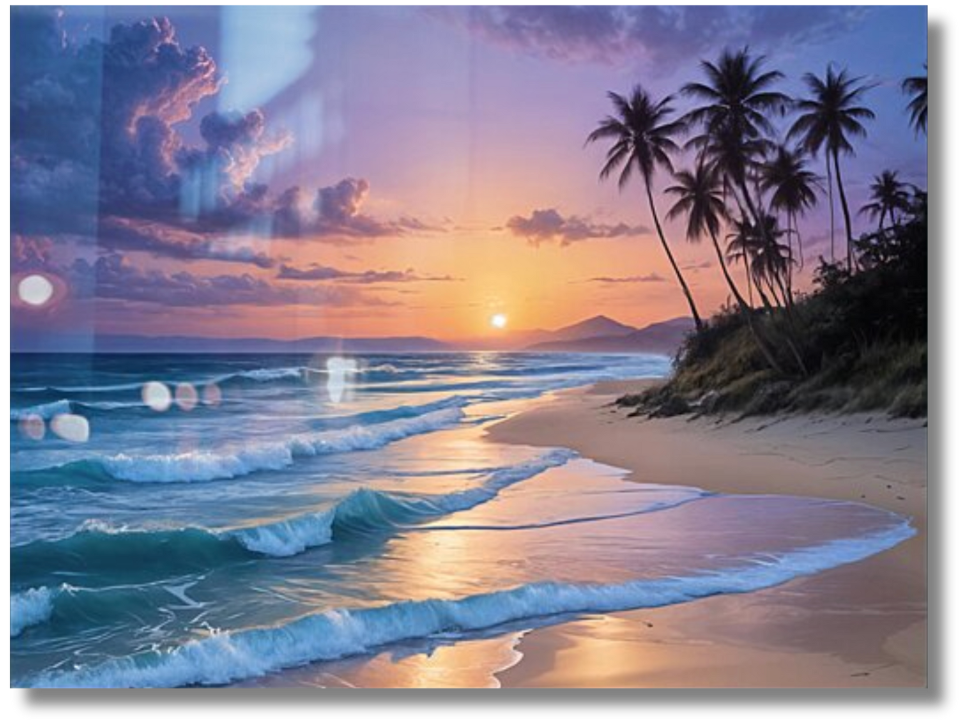 Majestic Sunset Beach Wall Art