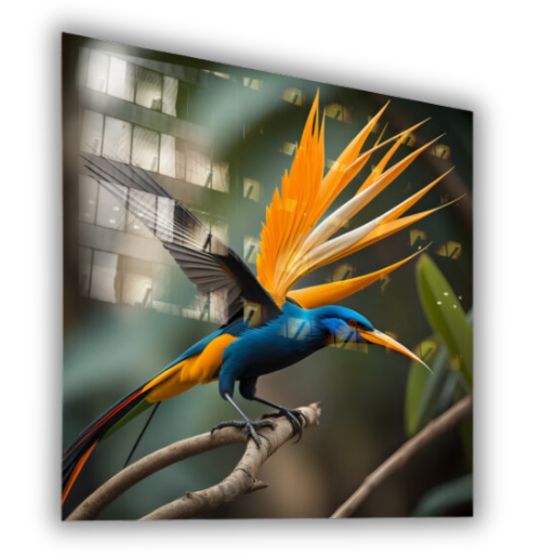 Mystic Bird of Paradise III Art Print