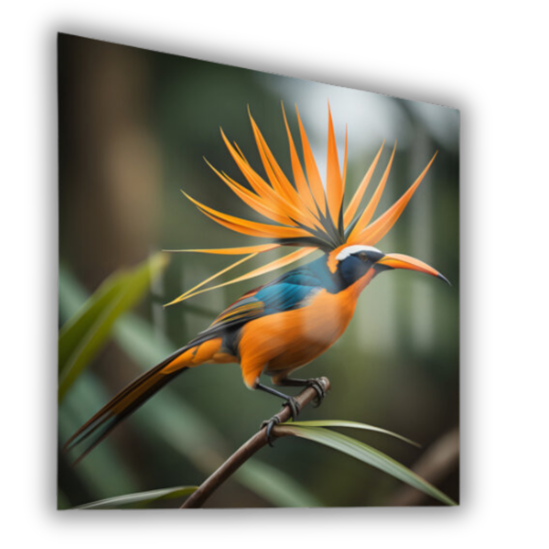Mystic Bird of Paradise III Wall Art 