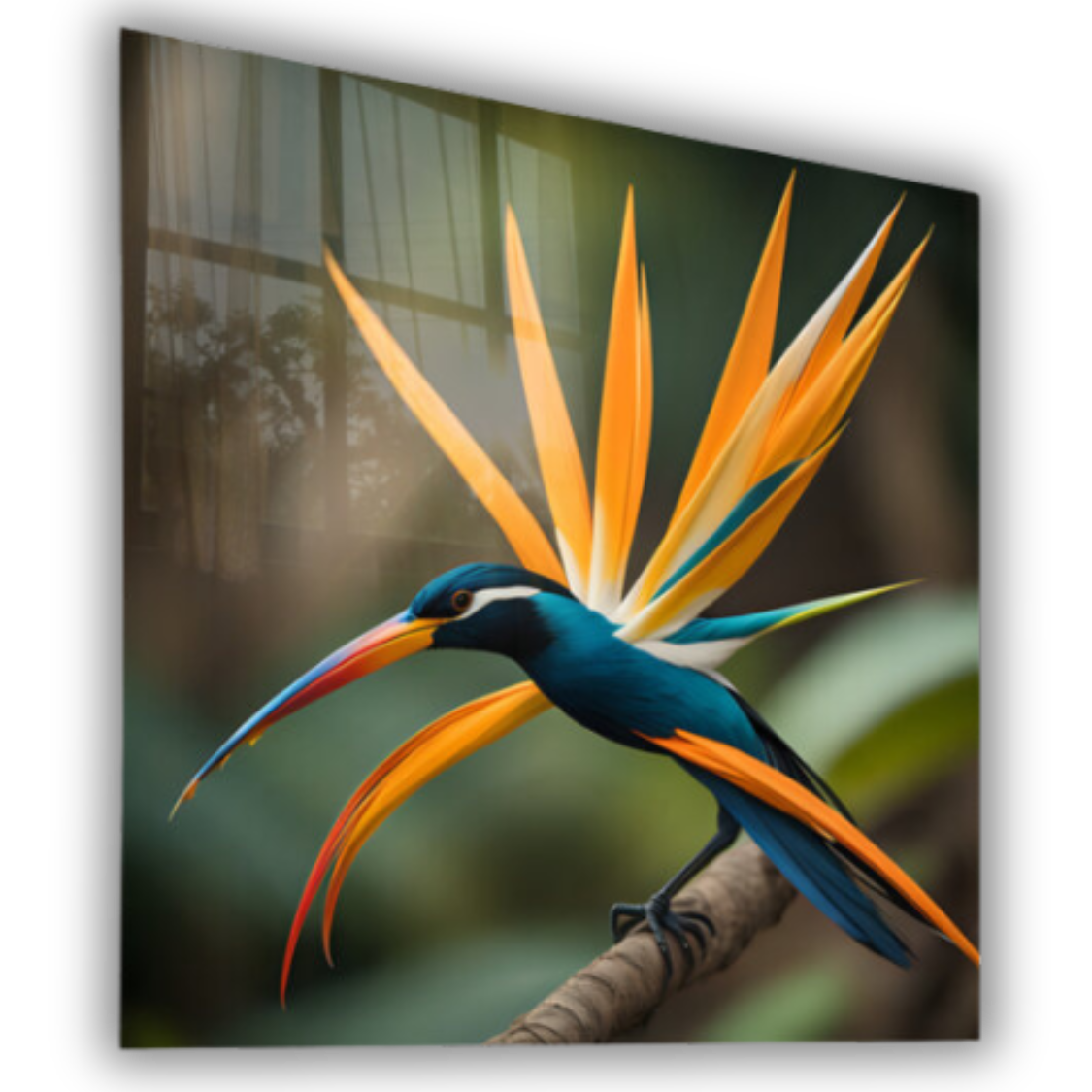 Mystic Bird of Paradise Wall Art