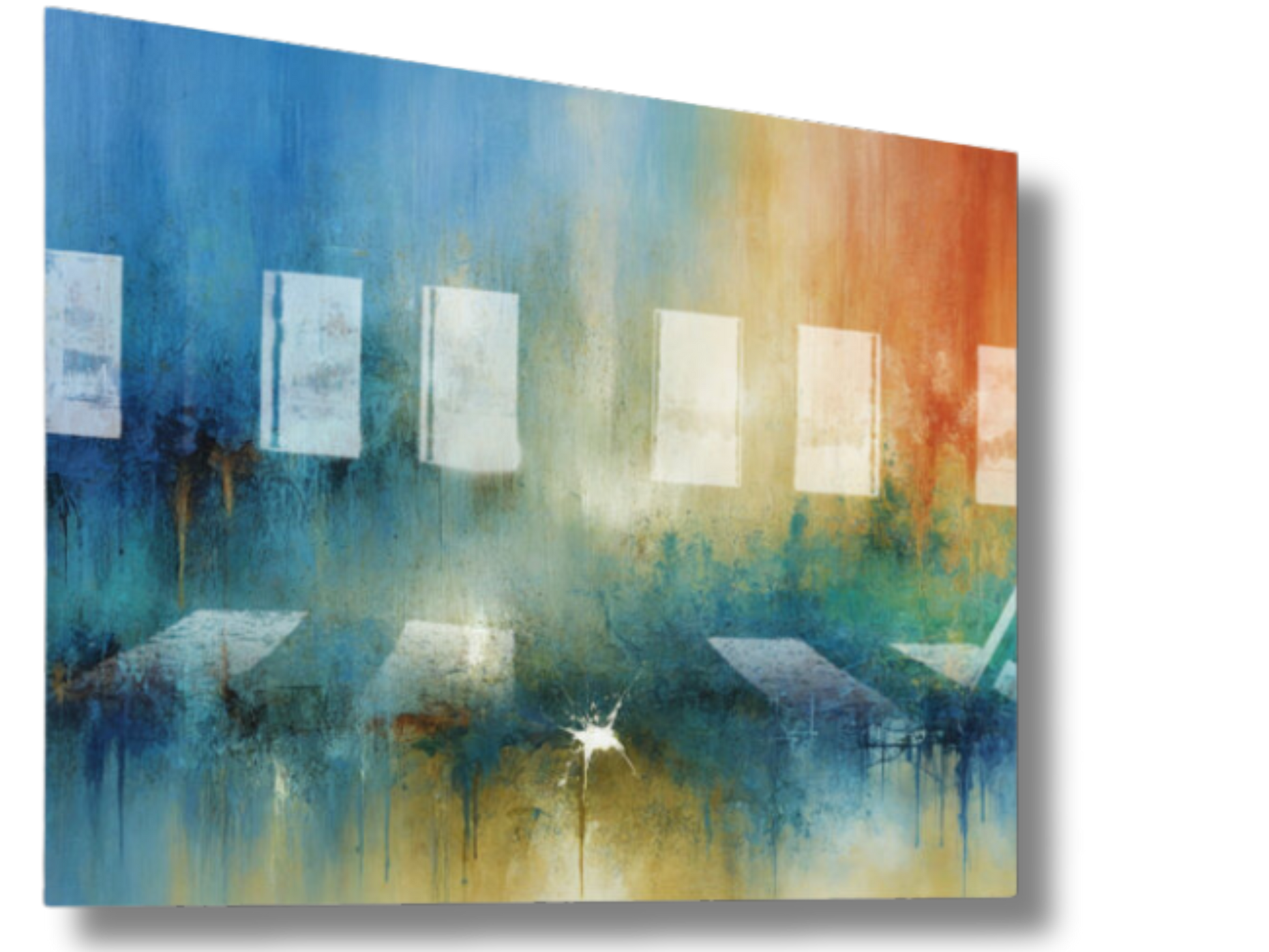 Mystic Maze Abstract Wall Art Print