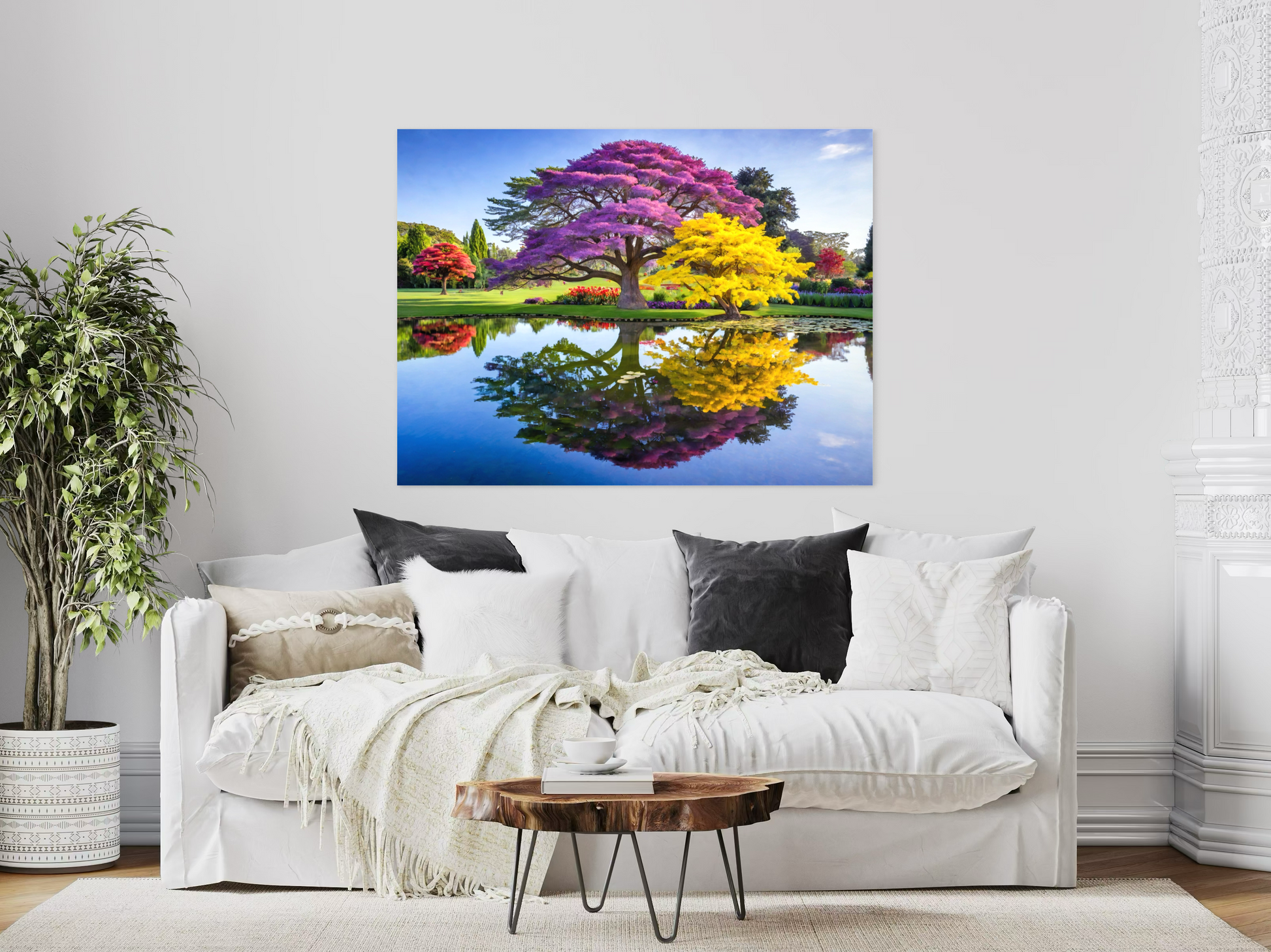 Mystical Reflections Landscape Art