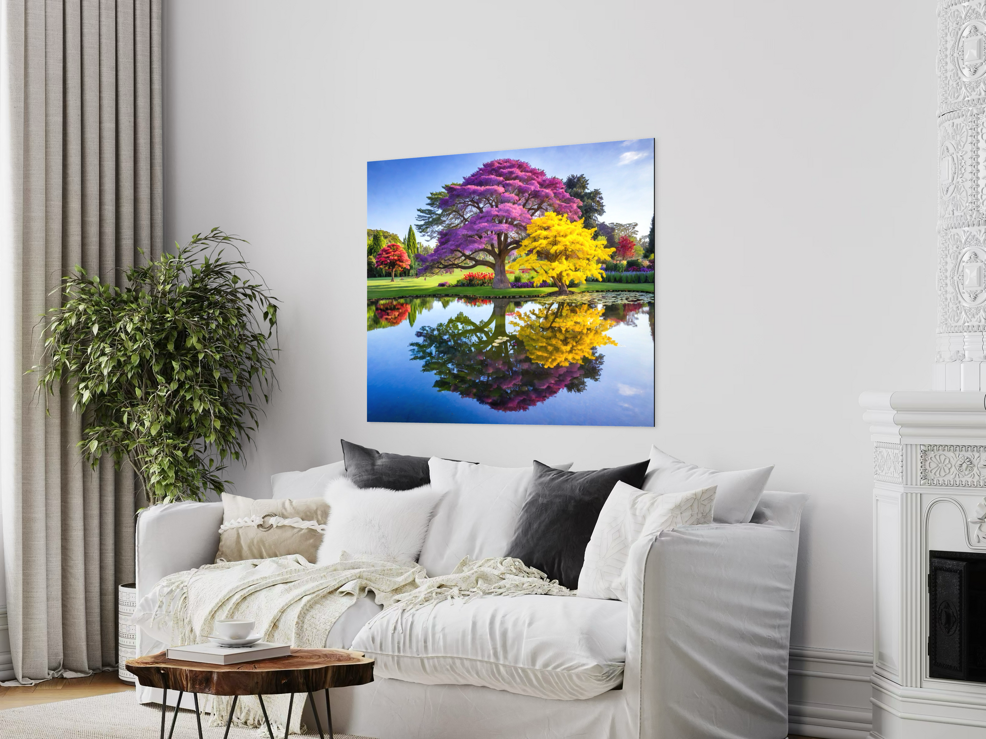 Mystical Reflections Living Room  Artwork