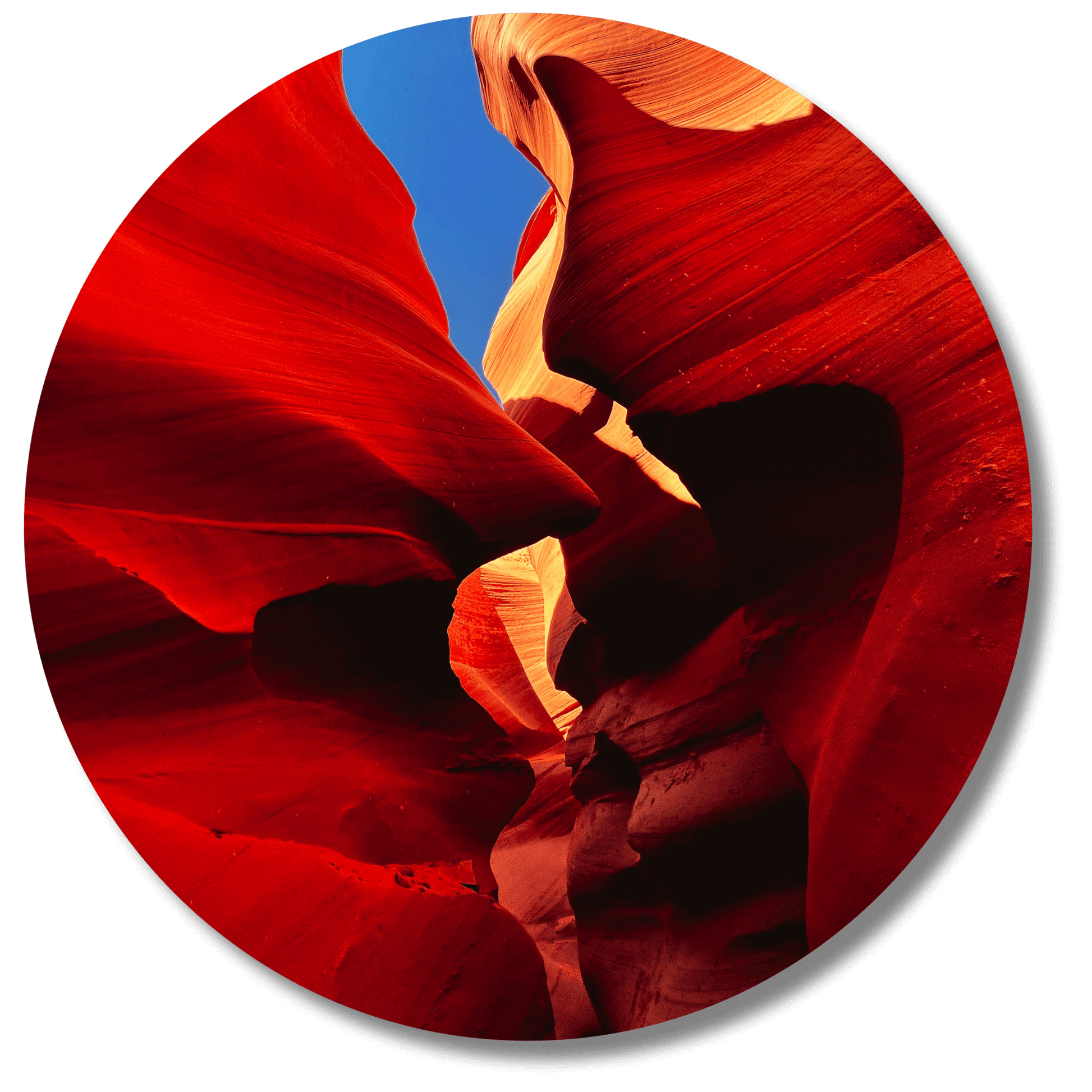 Mystique Antelope Canyon - Metal Wall Art