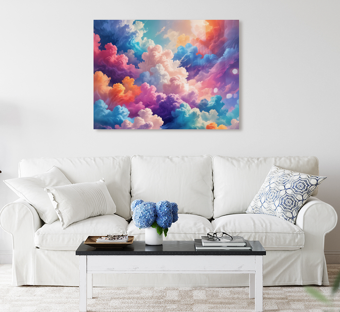 Only Imagine Abstract Wall Art Print