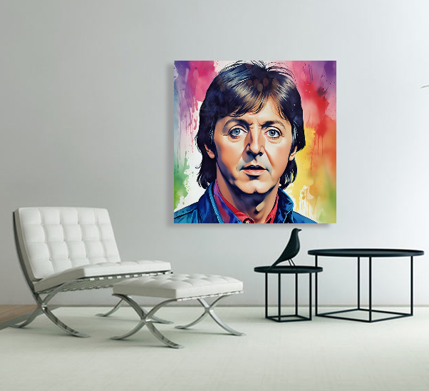 Paul McCartney Pop Art Living Room