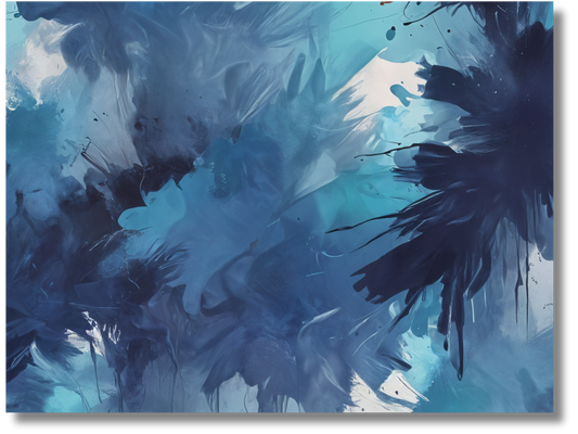 Prismatic Pulse Abstract Wall Art 