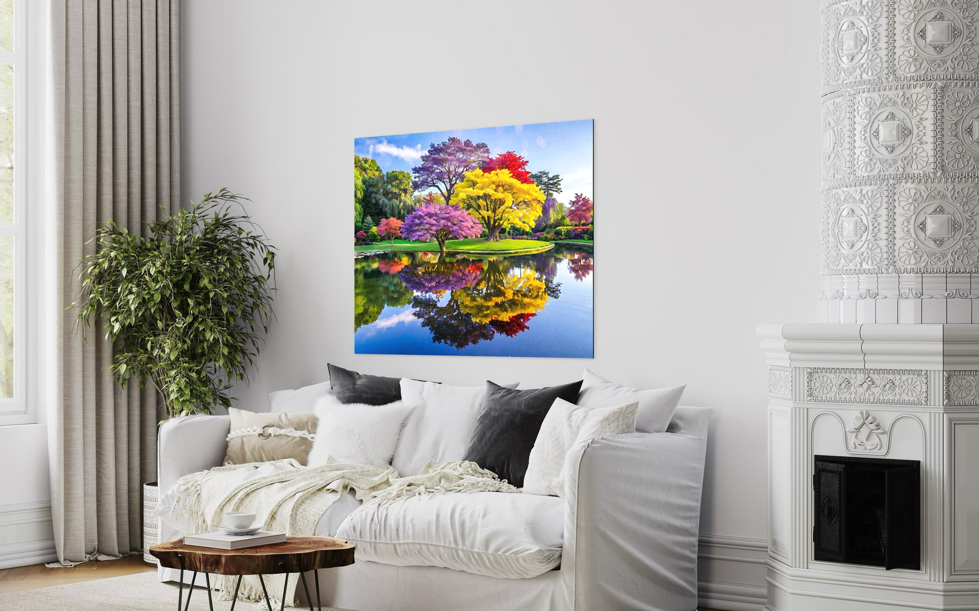 Radiant Echoes Wall Art Work