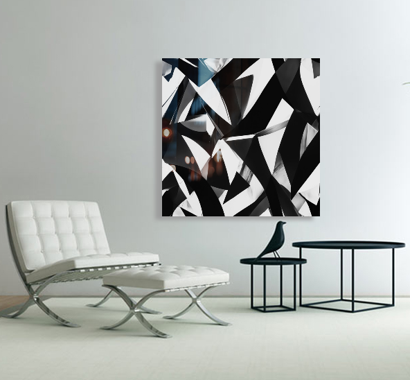Reflections Abstract Hanging Wall Art