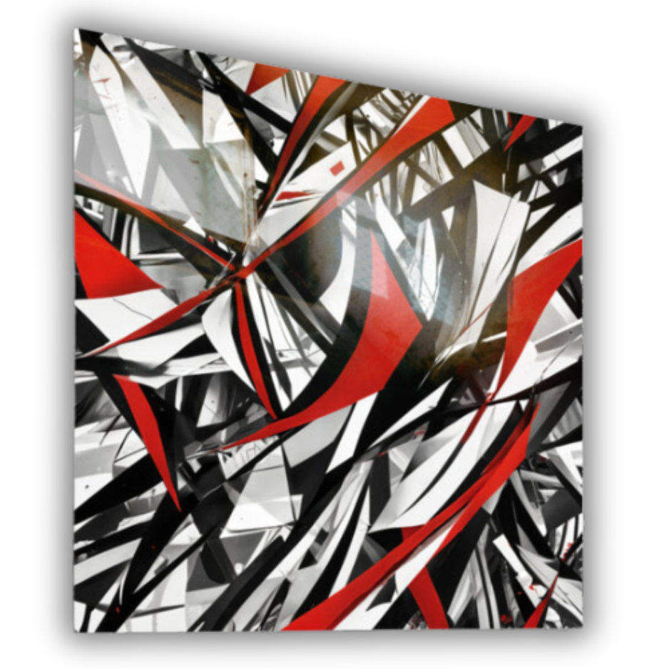 Shattered Dreams Abstract Artwork