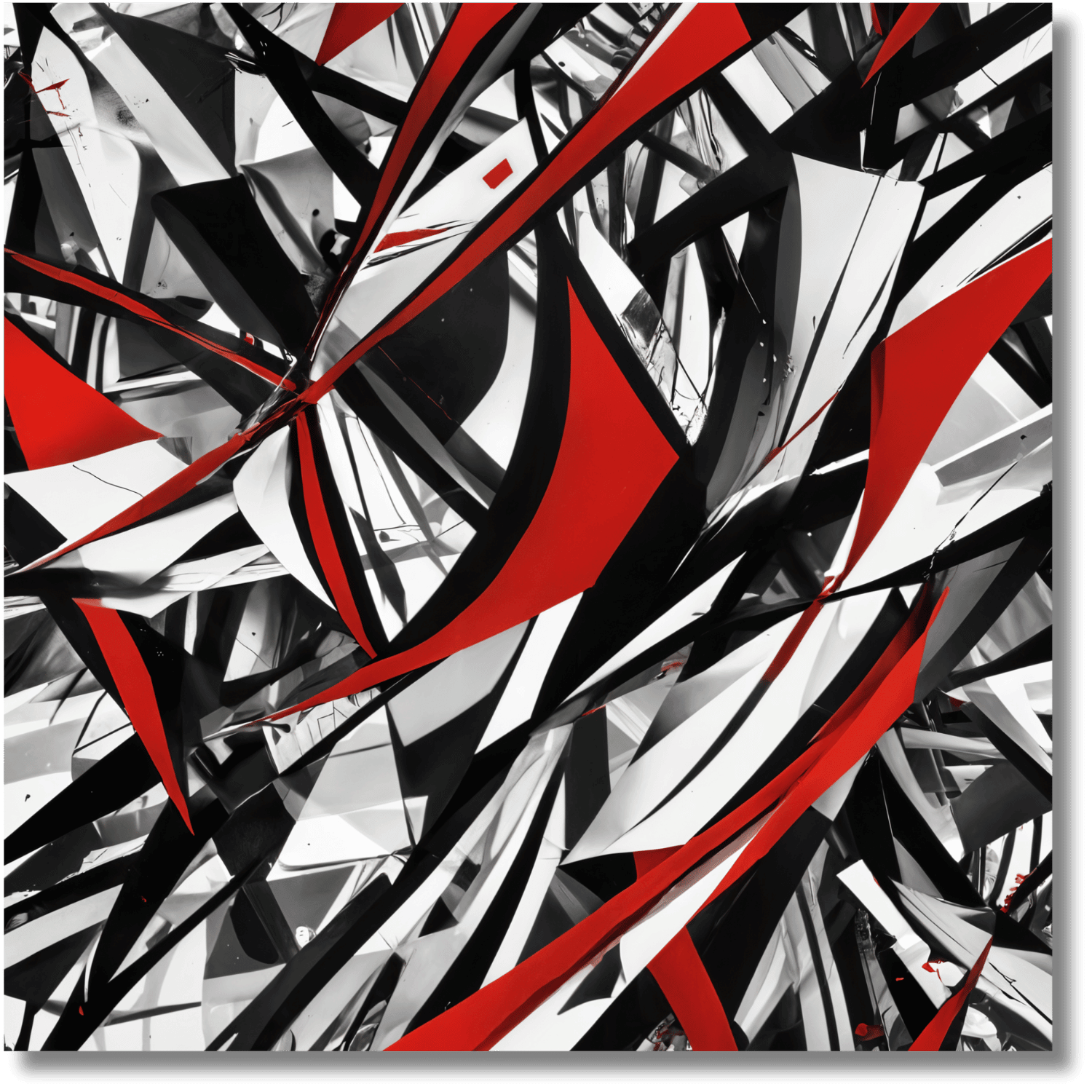 Shattered Dreams Absstract Wall Artwork