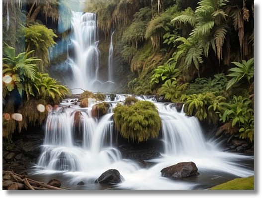 Sutherland Falls New Zealand Wall Art 