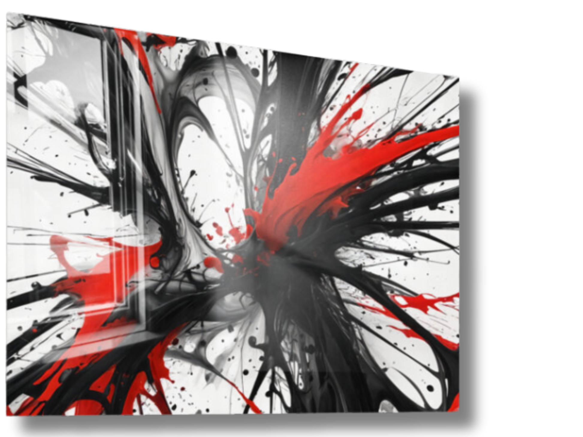 Temporal Dance Abstract Wall Art Print