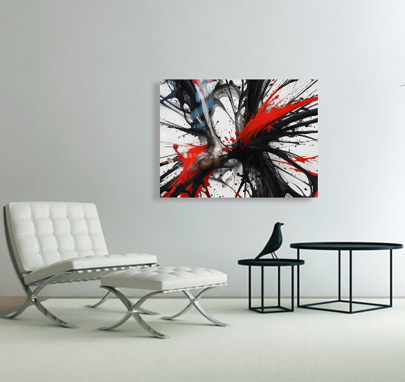 Temporal Dance Abstract Wall Artwork