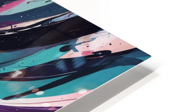 Twisted Abstract Metal Wall Art