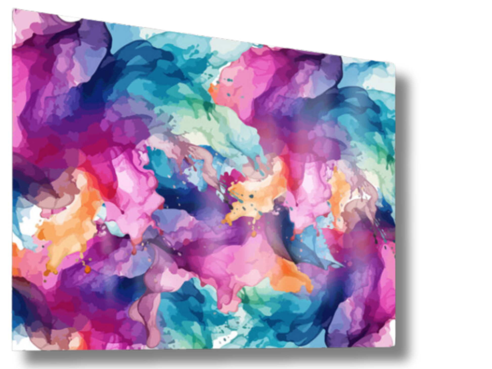 Vibrant Bliss Abstract Wall Art