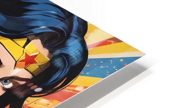 Wonder Woman Pop Art Metal Art Print 